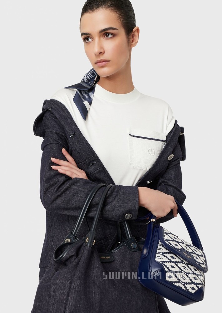 经典徽标棉质T恤 | Giorgio Armani