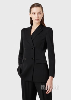 10 Corso Como联名双排扣休闲西装外套 | Giorgio Armani