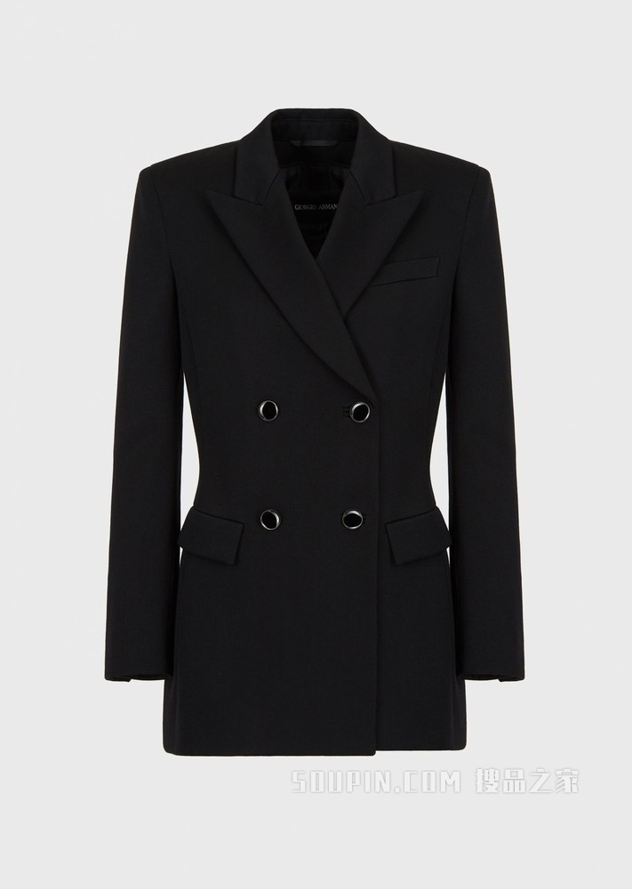 10 Corso Como联名双排扣休闲西装外套 | Giorgio Armani