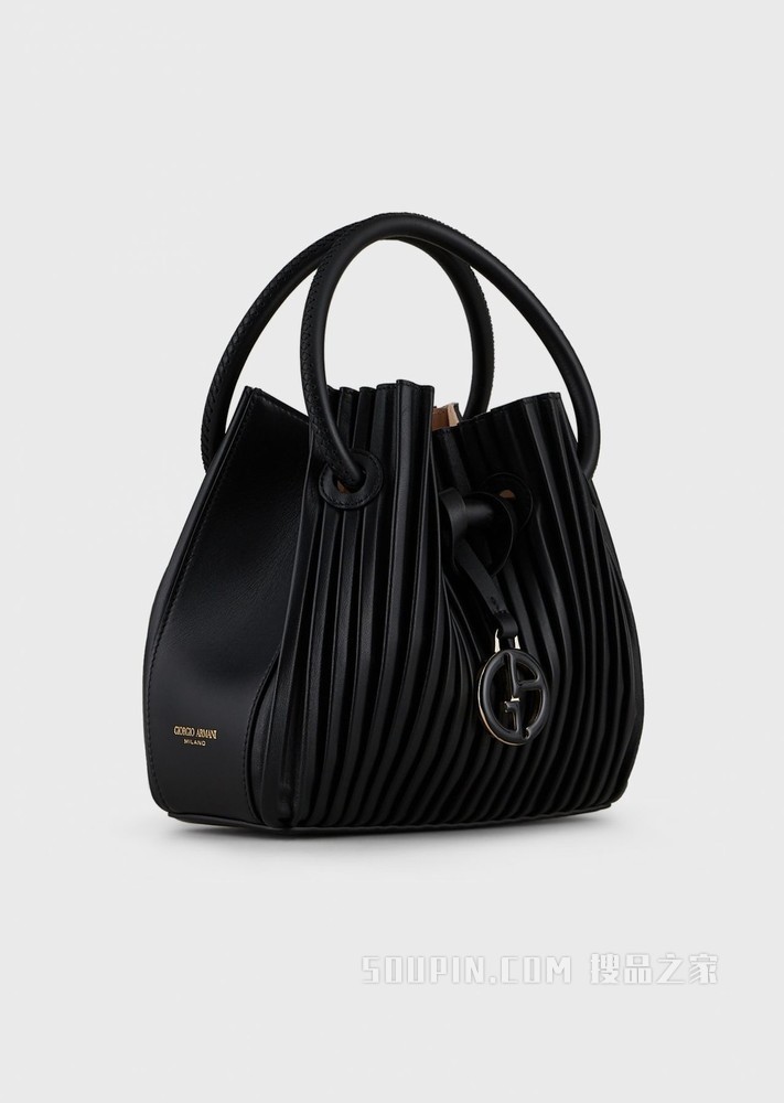 羊皮革手提包 | Giorgio Armani