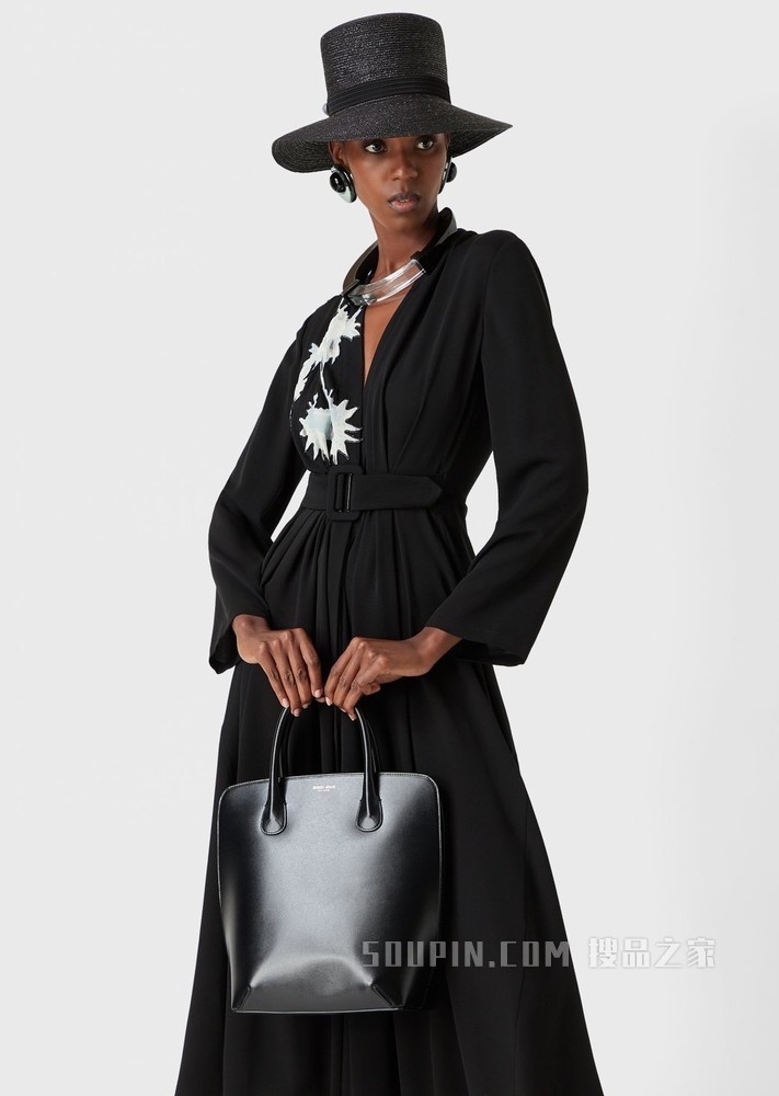 la Prima皮革背提包 | Giorgio Armani