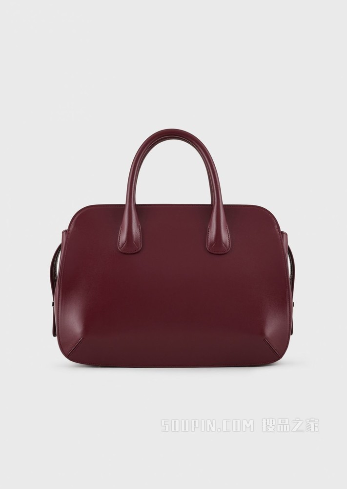 皮革la Prima托特包 | Giorgio Armani