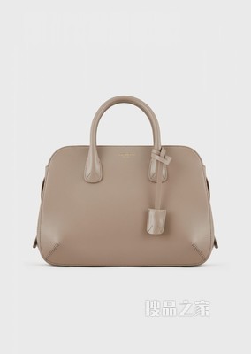 皮革大号La Prima手提包 | Giorgio Armani