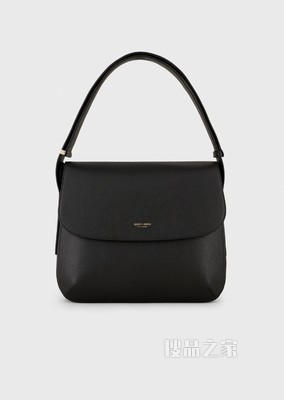 la Prima犊牛皮革斜挎包 | Giorgio Armani
