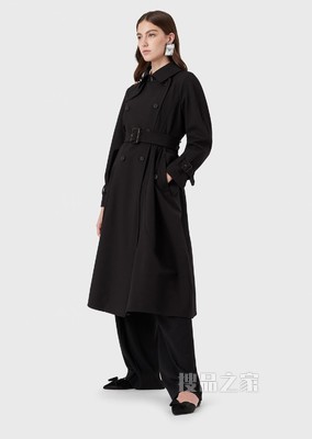 休闲简约风衣 | Emporio Armani
