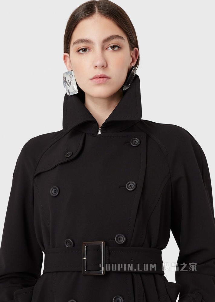 休闲简约风衣 | Emporio Armani