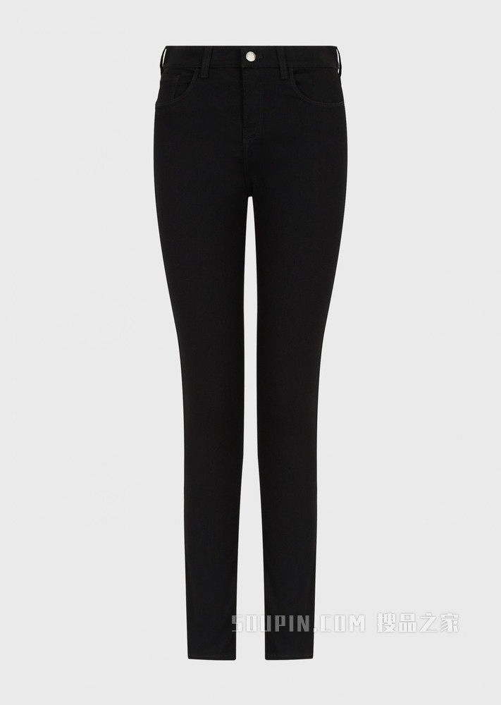 新春系列鹰纹贴布牛仔裤 | Emporio Armani