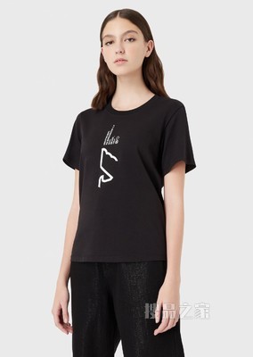 圆领短袖棉质T恤 | Emporio Armani