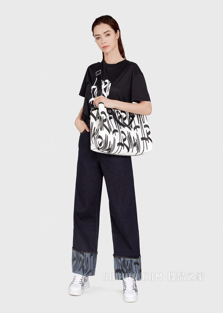Capsule logo胶囊系列背提包 | Emporio Armani