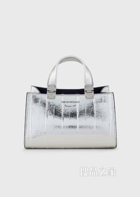 别致金属光面迷你背提包 | Emporio Armani