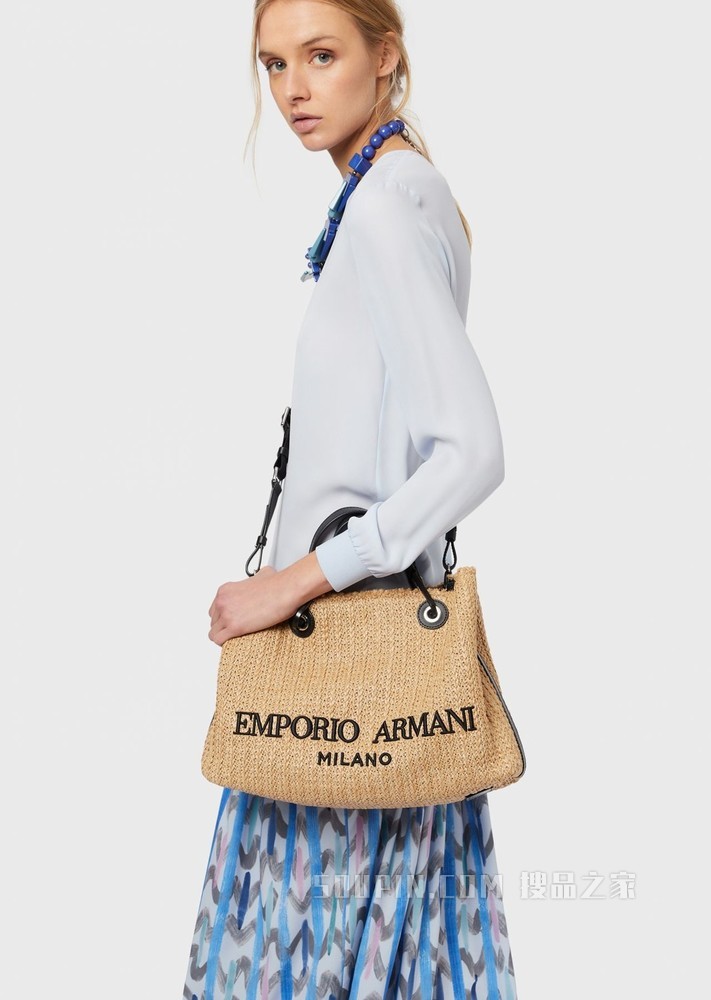 草编MyEA Bag背提包 | Emporio Armani