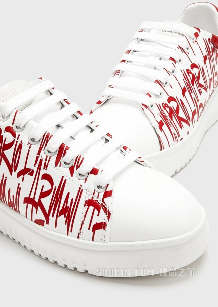 Capsule logo胶囊系列运动鞋 | Emporio Armani