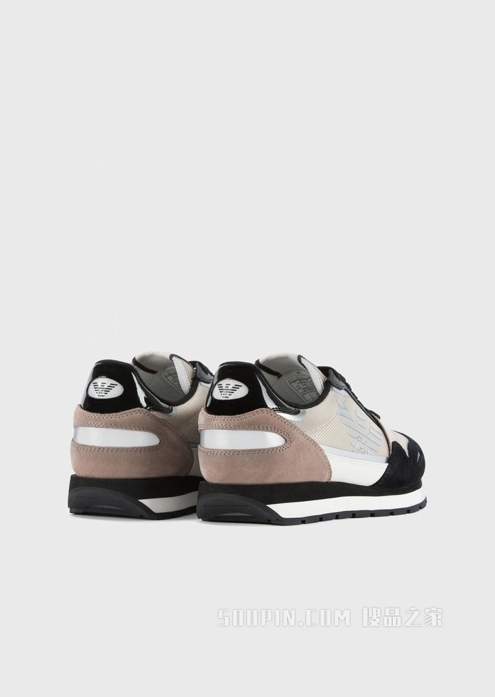 鹰标LOGO运动鞋 | Emporio Armani