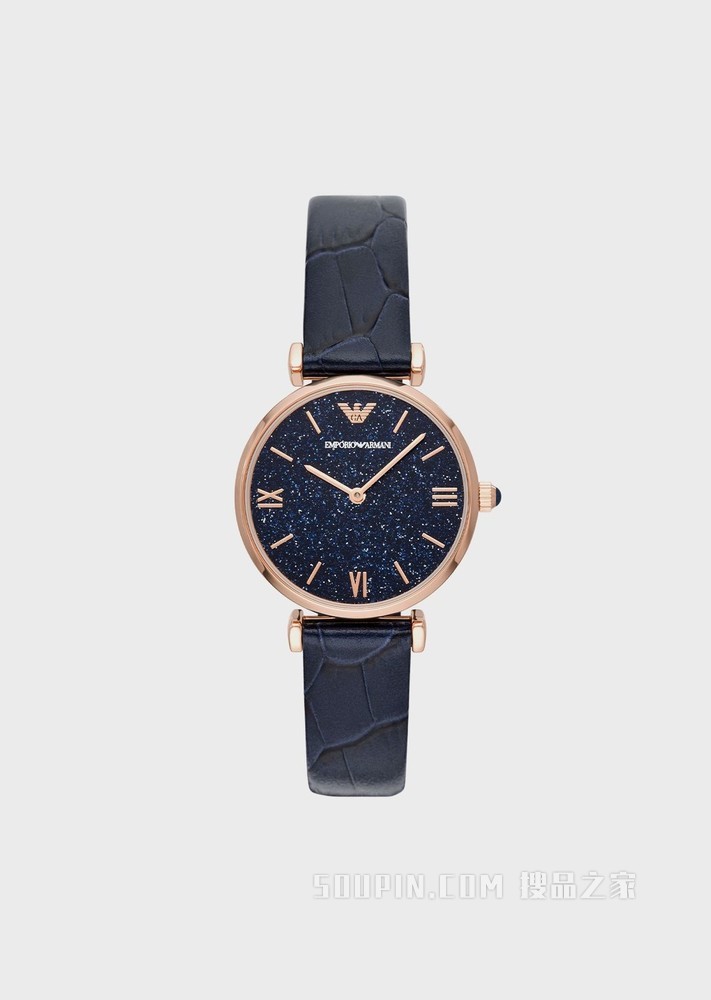 圆盘满天星石英腕表 | Emporio Armani