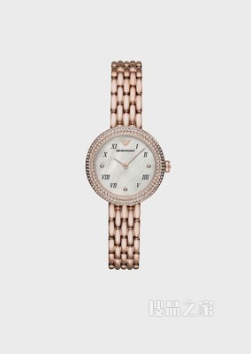 ROSA系列玫瑰金钢带石英腕表 | Emporio Armani