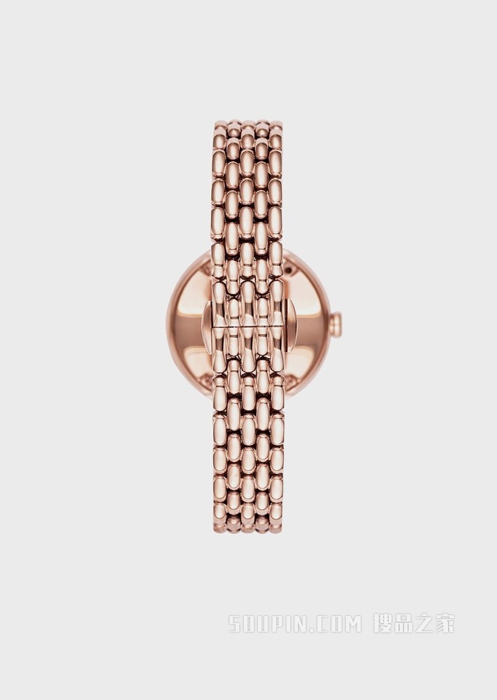 ROSA系列玫瑰金钢带石英腕表 | Emporio Armani