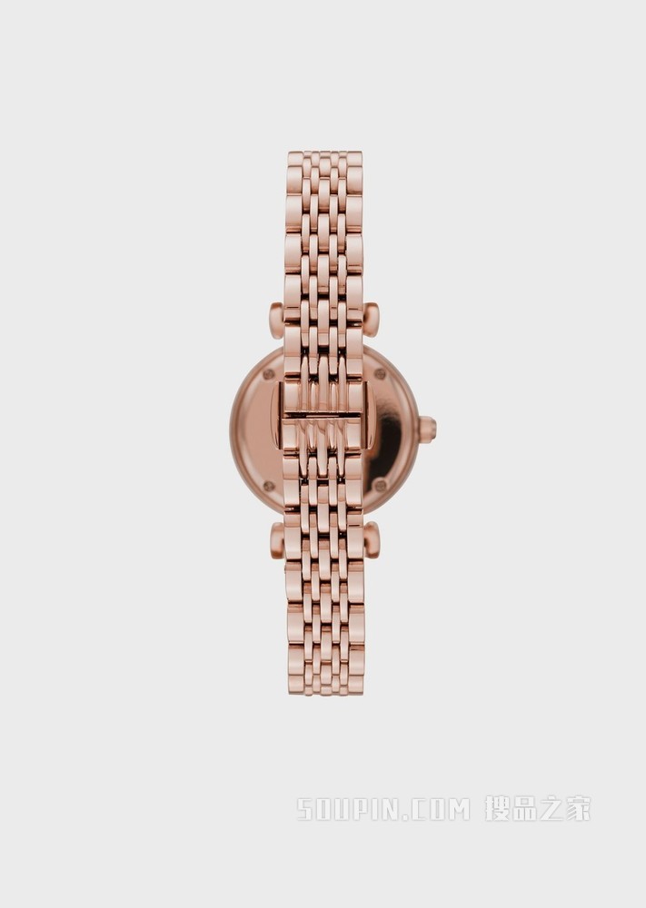 玫瑰金镶钻石英腕表 | Emporio Armani