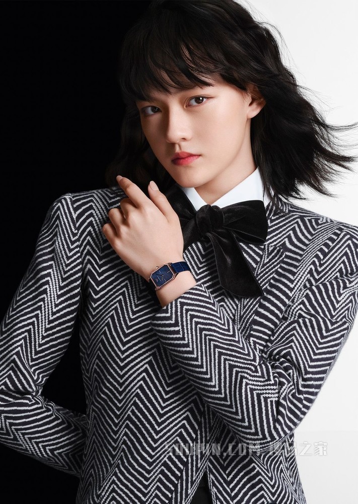 文淇同款细带气质方盘石英腕表 | Emporio Armani
