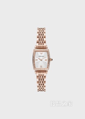 文淇同款方形石英腕表 | Emporio Armani