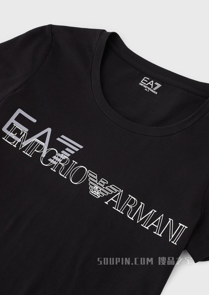 运动标识短袖T恤 | Emporio Armani