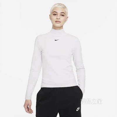 Nike Sportswear Collection Essentials 女子长袖企领上衣