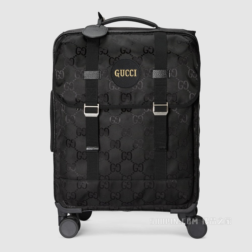 Gucci Off The Grid系列随身箱 黑色GG ECONYL®