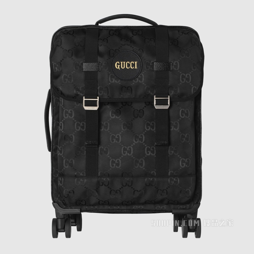Gucci Off The Grid系列随身箱 黑色GG ECONYL®