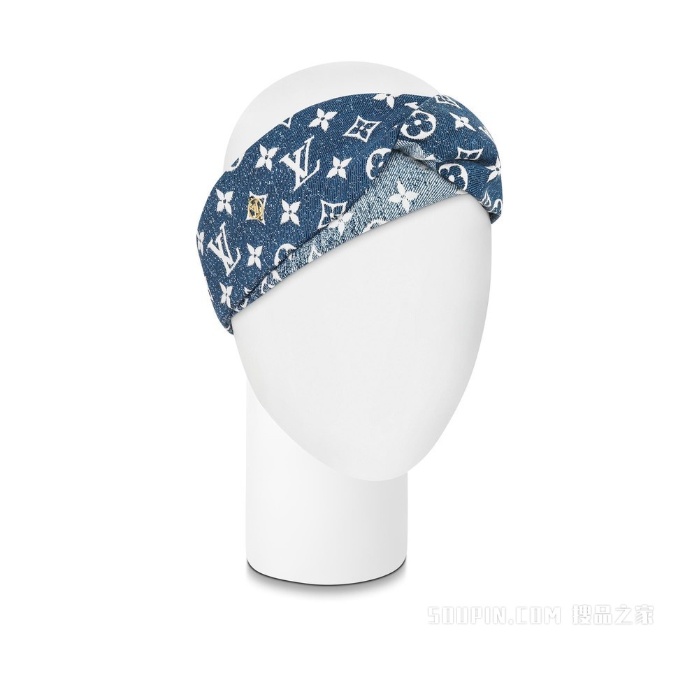 JACQUARD DENIM 发带