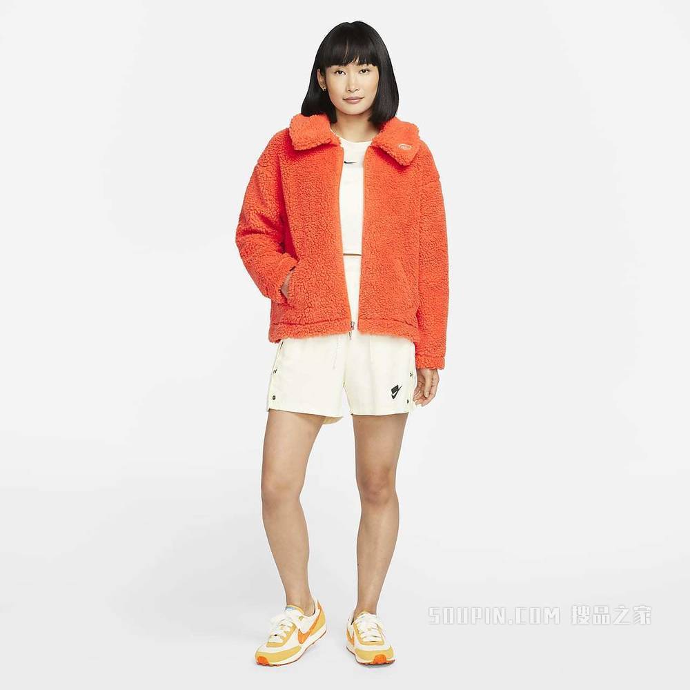 Nike Sportswear 女子全长拉链开襟夹克