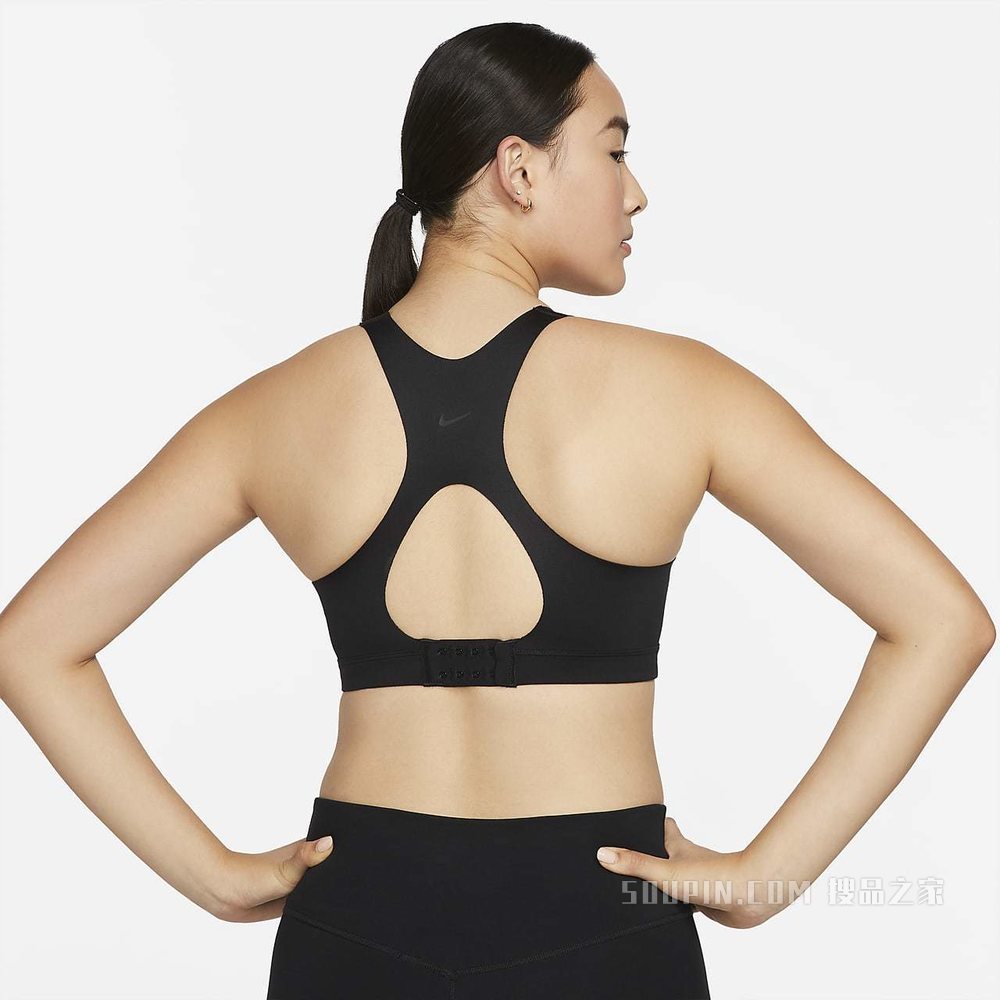 Nike Dri-FIT Alpha Zip-Front 女子高强度支撑衬垫运动内衣