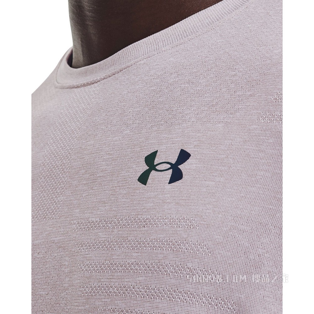 男士UA RUSH Seamless GeoSport短袖T恤