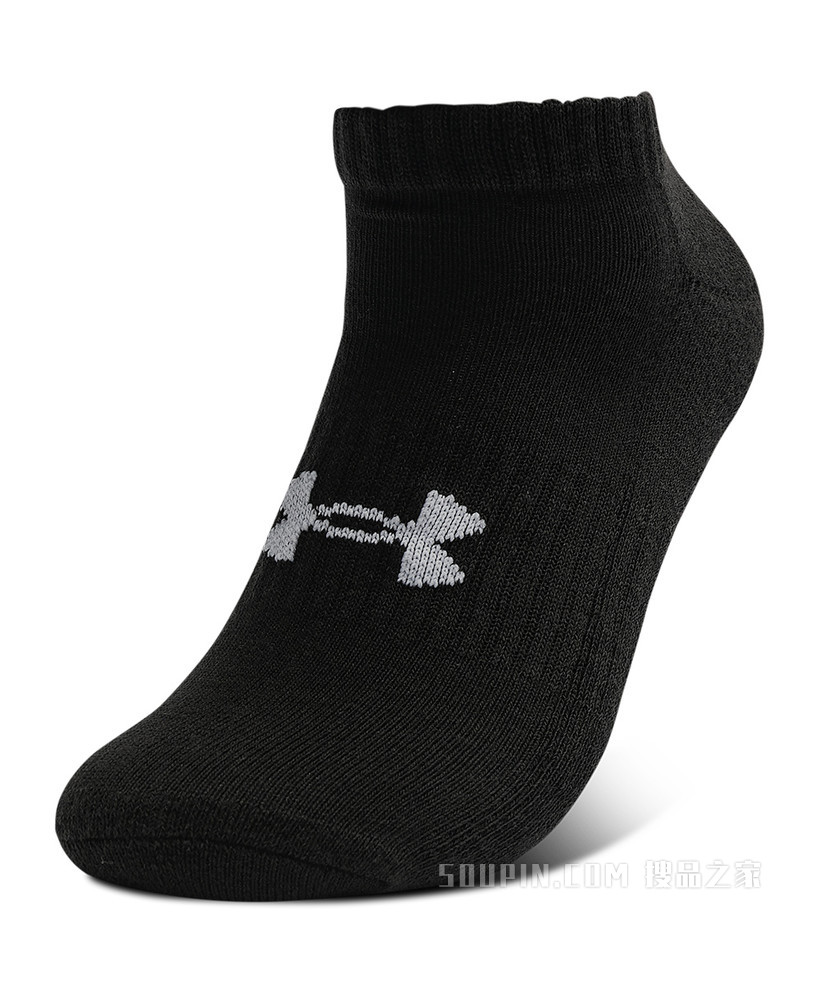 男女同款UA Core No Show袜—3双装