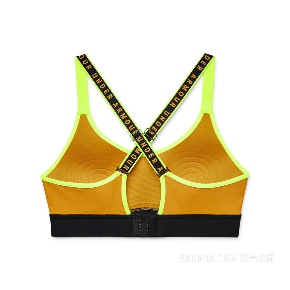 女士UA Infinity Blocked运动内衣—中强度