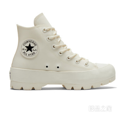 【女子】All Star Lugged厚底运动鞋 女款 米黄色