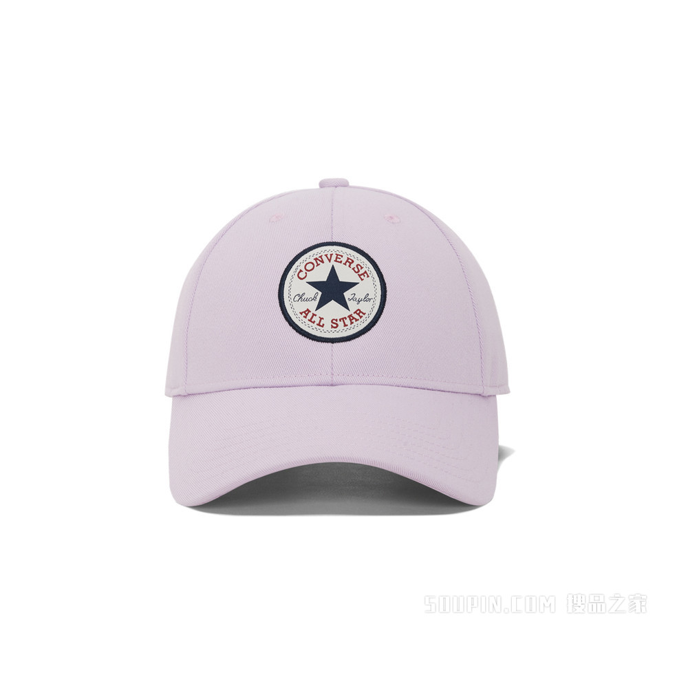 【男女同款】学院风可调节棒球帽 中性 紫色