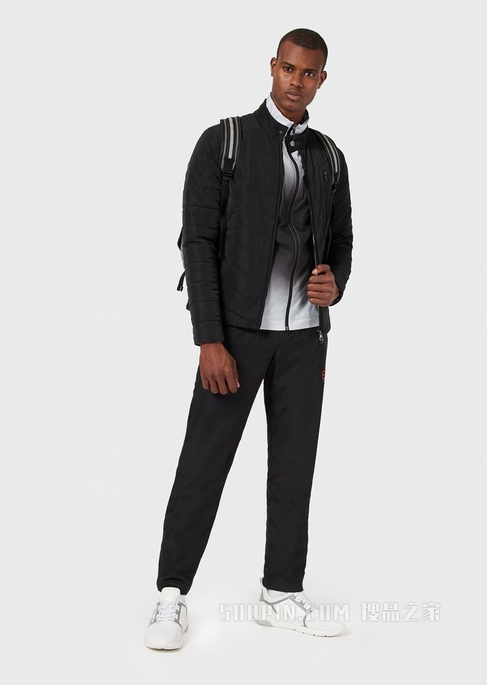 绗缝夹层棉服 | Emporio Armani