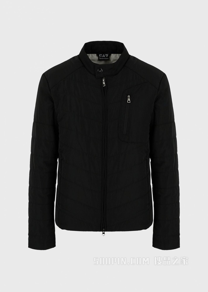 绗缝夹层棉服 | Emporio Armani