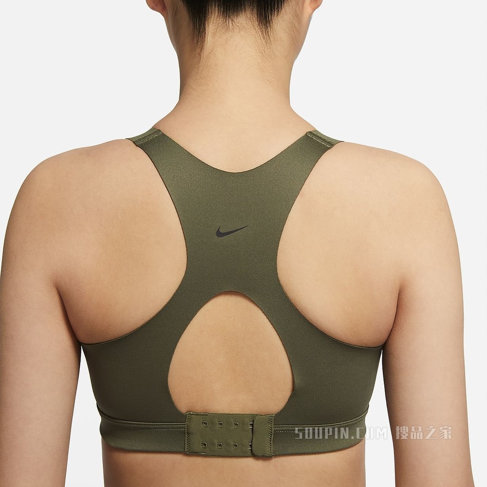 Nike Dri-FIT Alpha Zip-Front 女子高强度支撑衬垫运动内衣