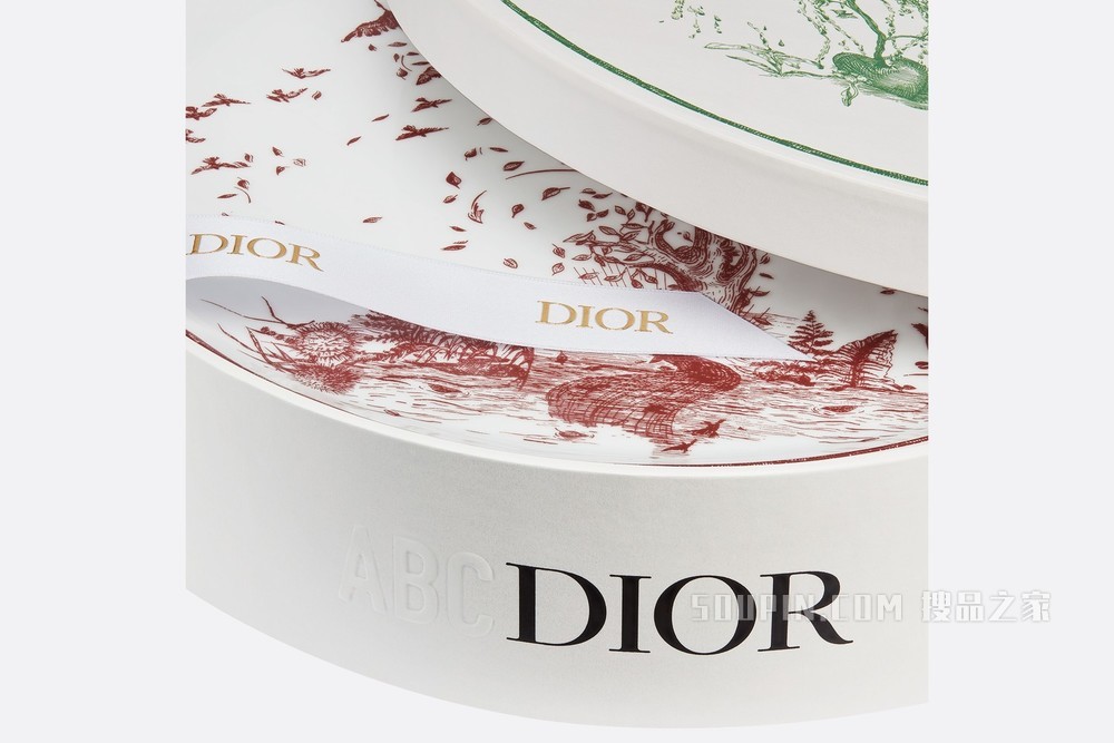 餐盘 4 件套装 ABCDior 系列, 春、夏、秋、冬