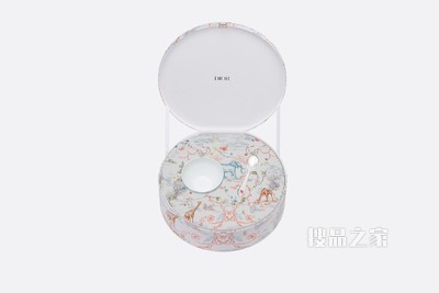 碗和汤匙套装 Kids 茹伊印花图案