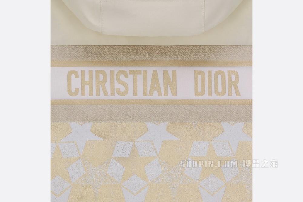 DiorAlps 短款夹克 金色绗缝科技面料 Dior Étoile 图案