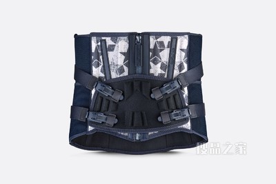 D-Vibe 腰封 28 厘米蓝色科技面料 Dior Étoile 图案