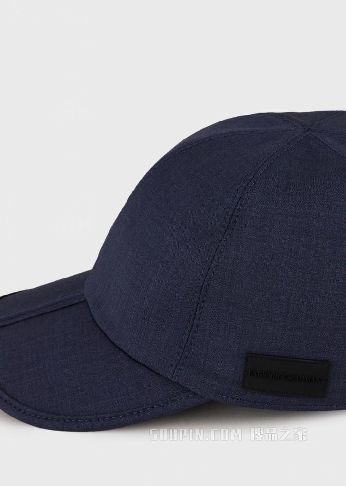 可调节收束棒球帽 | Emporio Armani