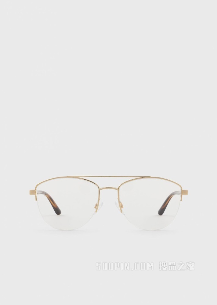 潮流金属光学镜 | Emporio Armani
