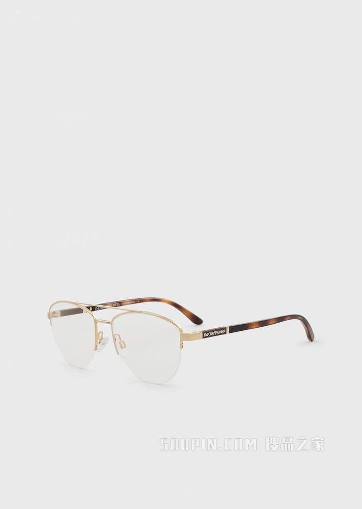 潮流金属光学镜 | Emporio Armani
