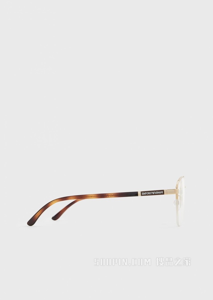 潮流金属光学镜 | Emporio Armani
