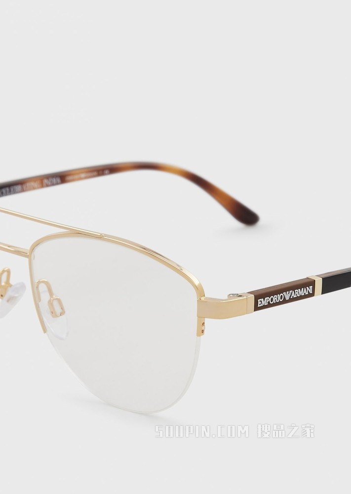 潮流金属光学镜 | Emporio Armani