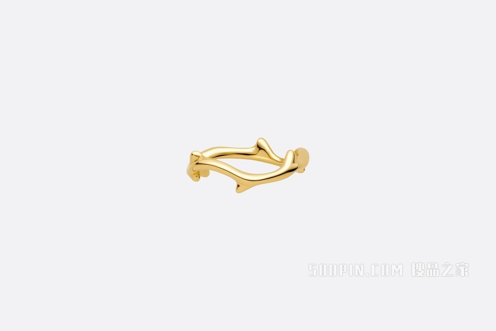 Bois de Rose 戒指 黄色 18K 金