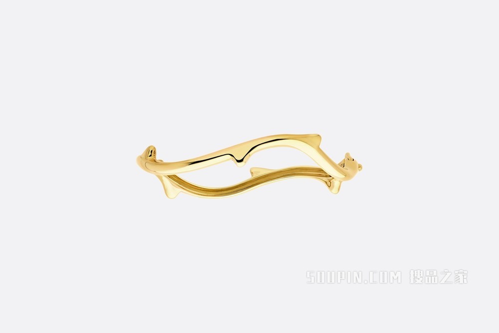 Bois de Rose 手镯 黄色 18K 金