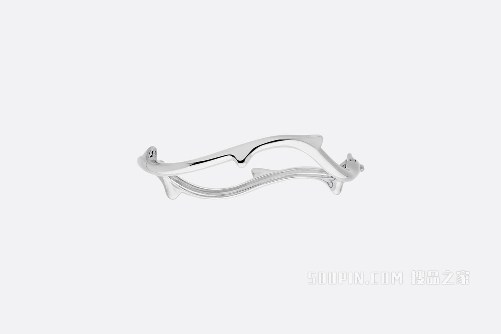 Bois de Rose 手镯 白色 18K 金